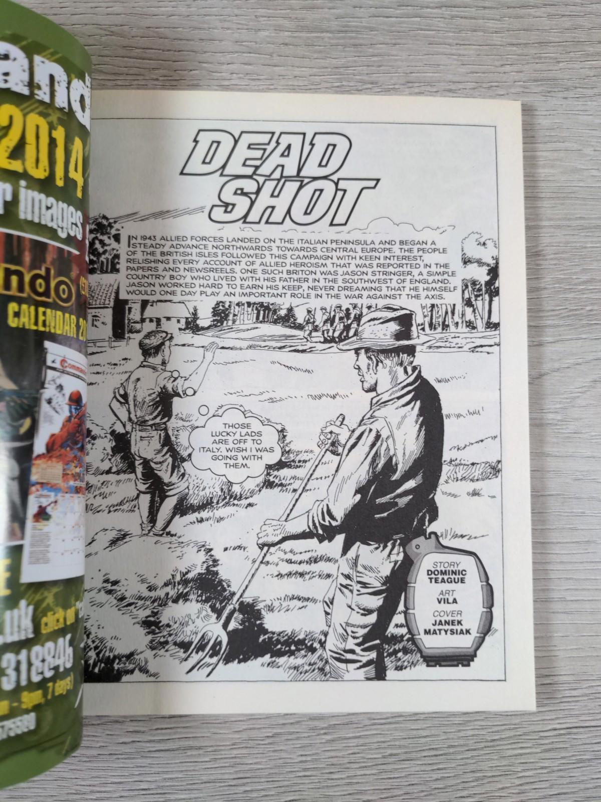 Commando Comic Issue Number 4647 Dead Shot - Vintage Comic