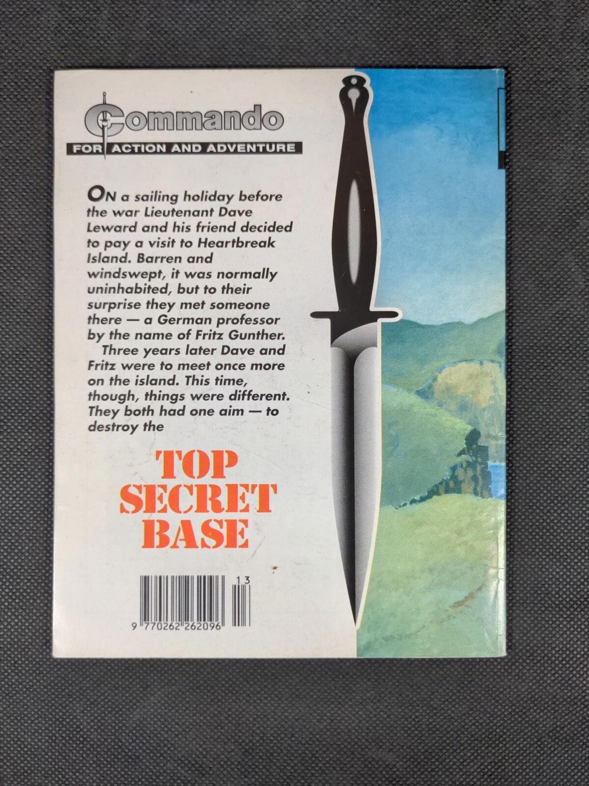 Commando Comic Issue Number 3444 Top Secret Base - Retrorama UK
