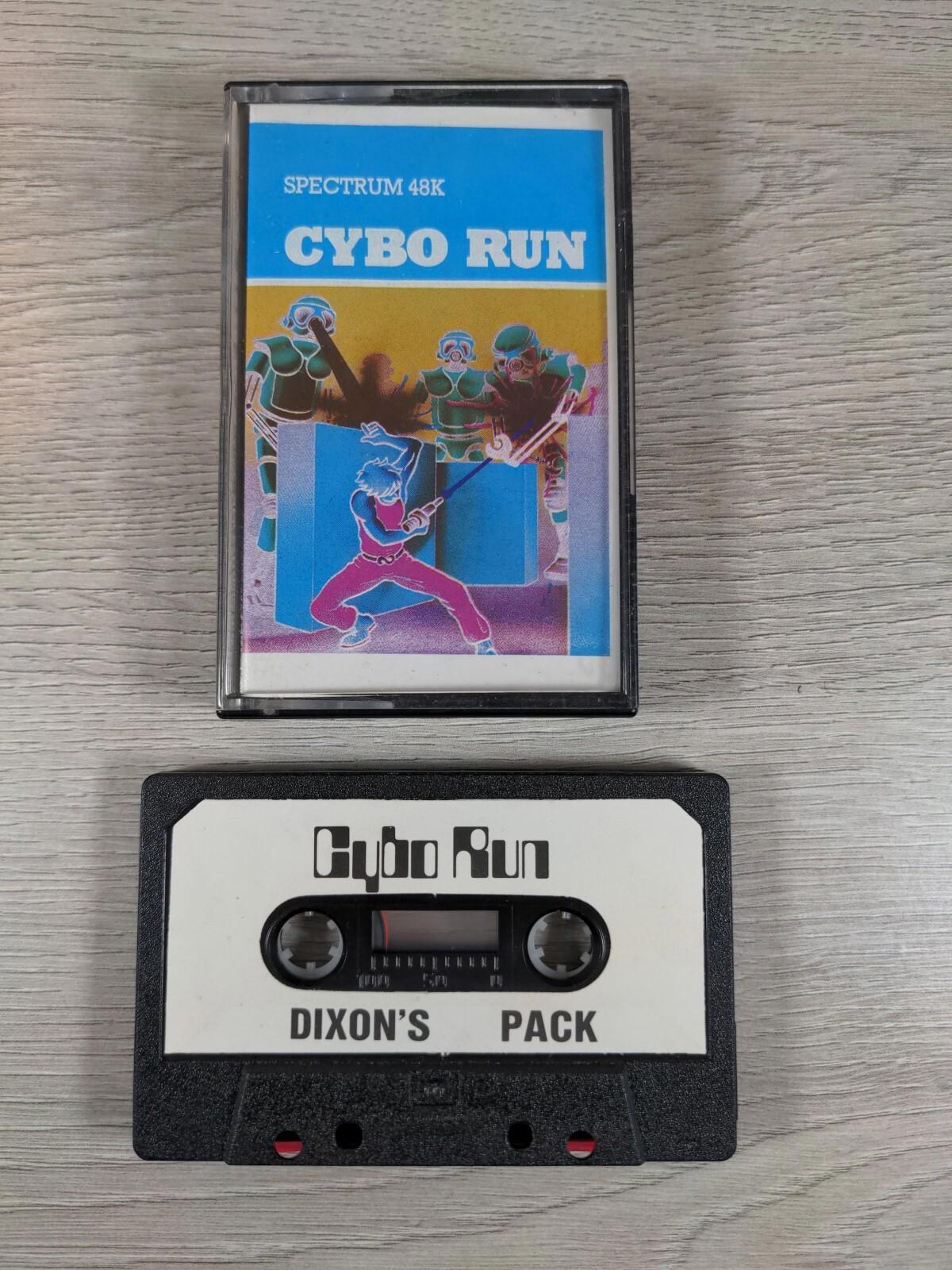Cybo Run ZX Spectrum 48K Video Game Cassette Tested & Working