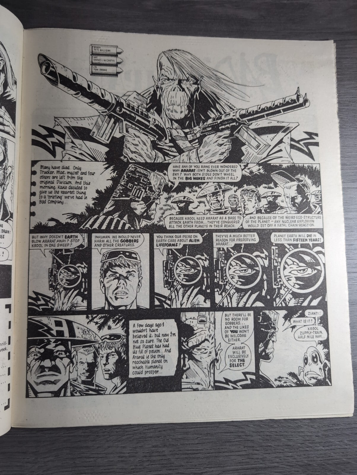 2000AD Prog 505 Featuring Judge Dread Comic 17th Jan 1987 Vintage Retro Comic