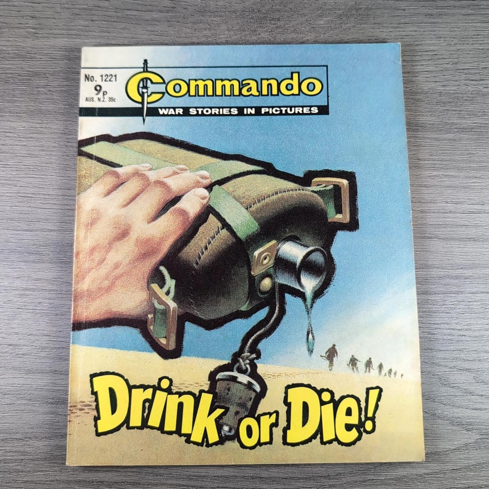 Commando Comic Issue Number 1221 Drink Or Die