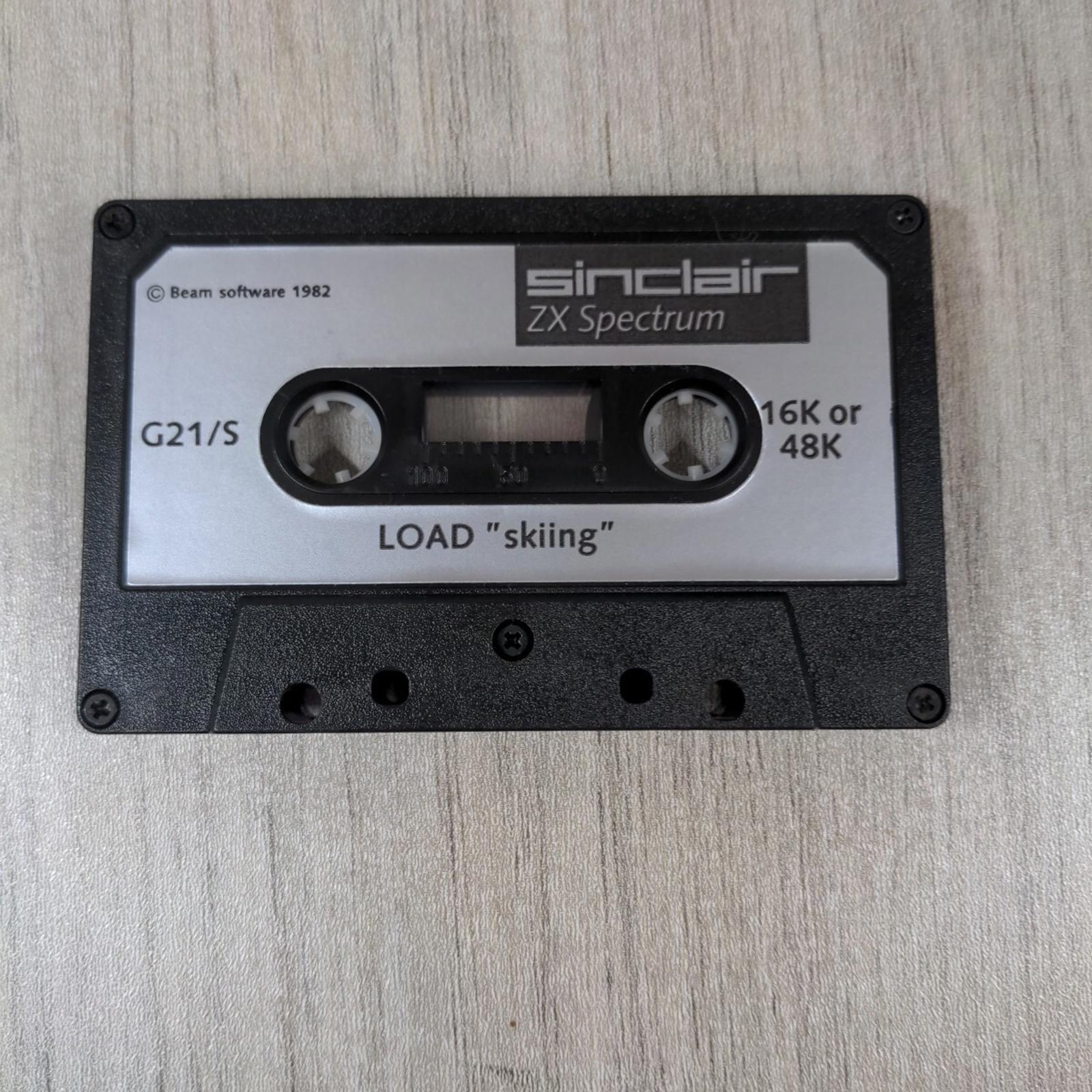 Horace Goes Skiing ZX Spectrum 16K 48K Game Cassete Tested & Working