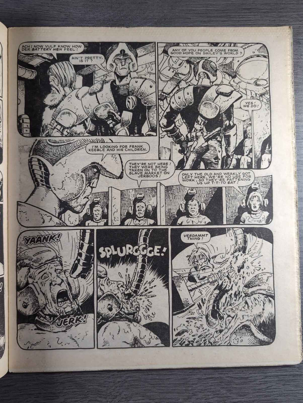 2000AD Prog 428 Featuring Judge Dread Comic 27th July 1985 Vintage Retro Comic
