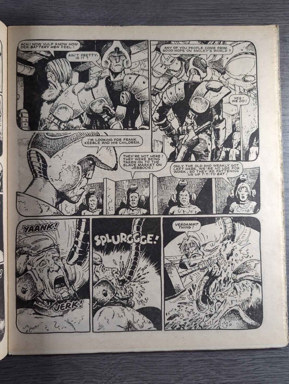 2000AD Prog 428 Featuring Judge Dread Comic 27th July 1985 Vintage Retro Comic