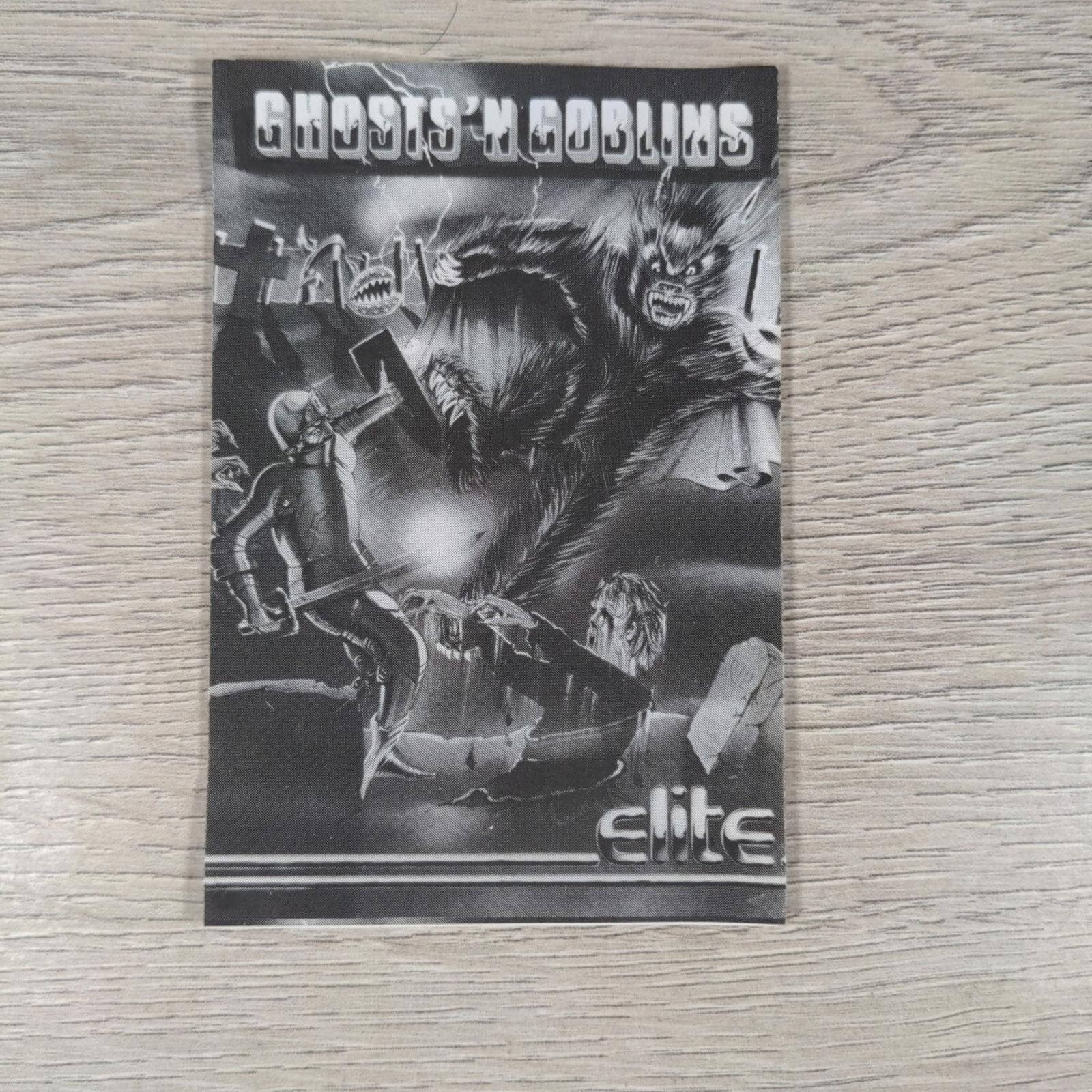 Ghosts N Goblins ZX Spectrum Video Cassette Game Tested & Working