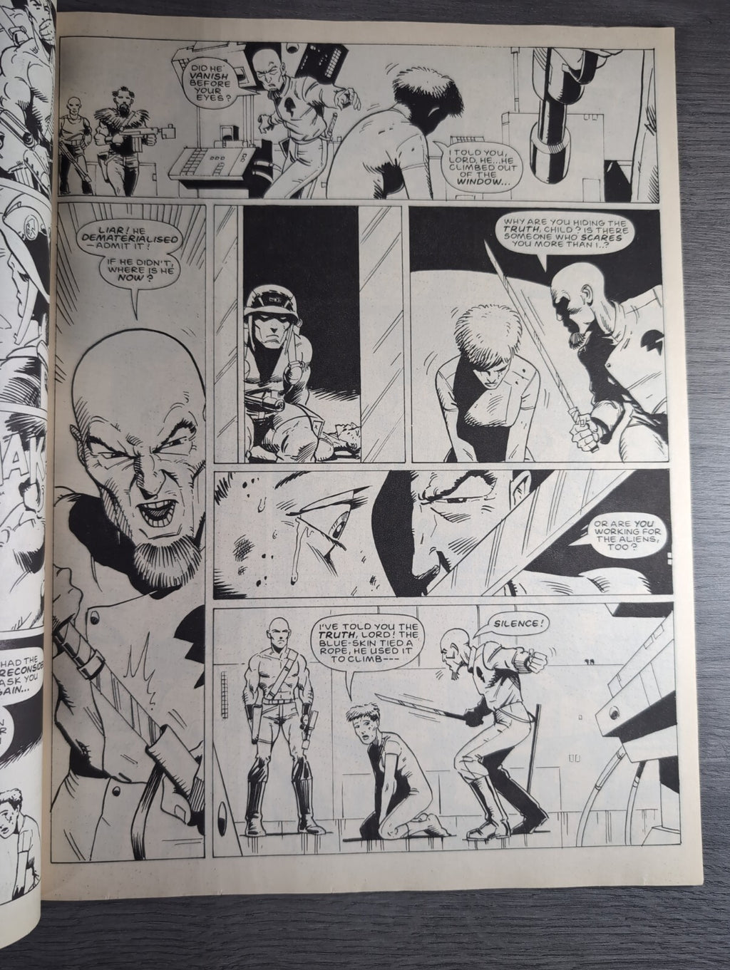 2000AD Prog 525 Featuring Judge Dread Comic 6th June 1987 Vintage Retro Comic