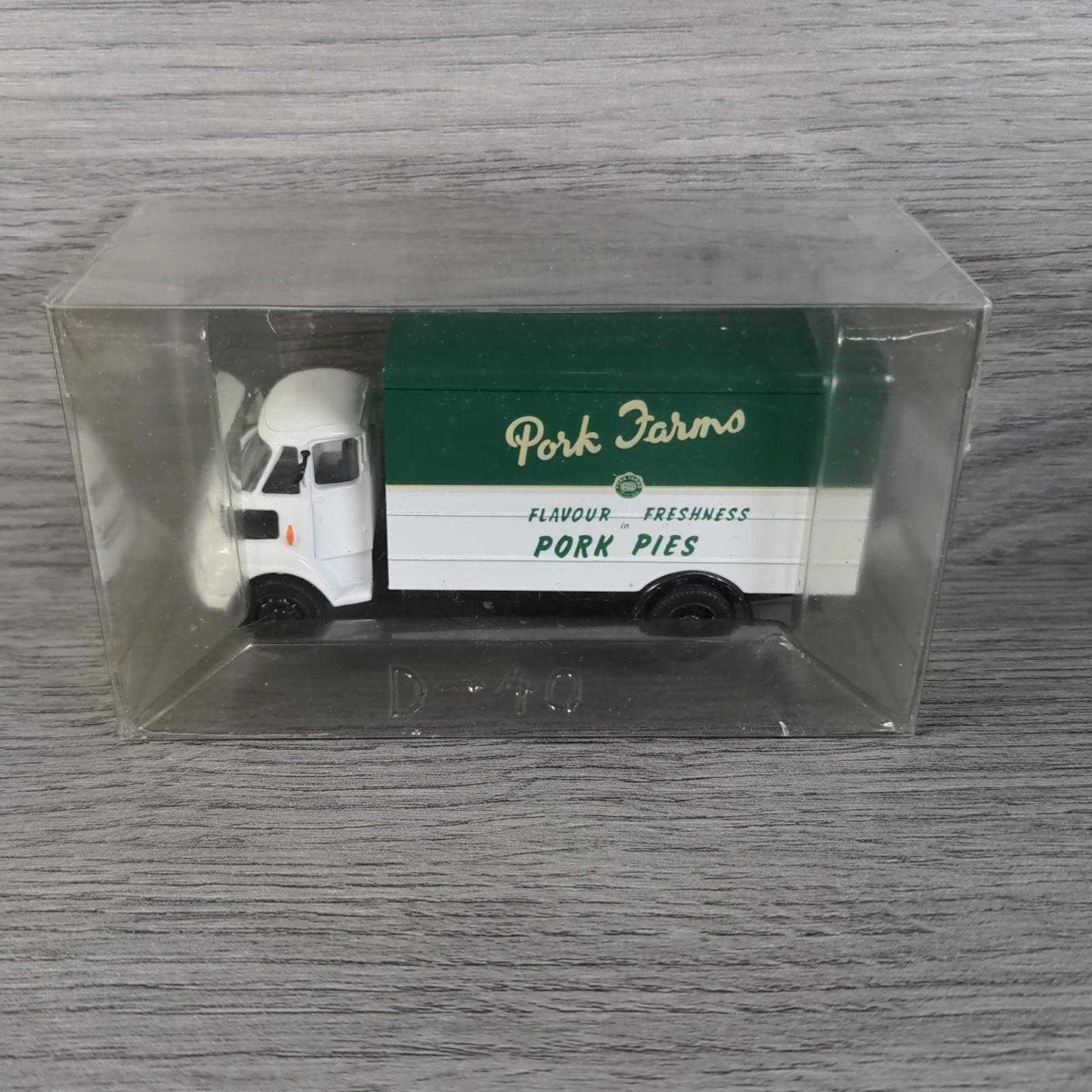 Base Toys Ltd D40 Leyland FG Van Pork Farms 1:76 Scale Die-Cast Model
