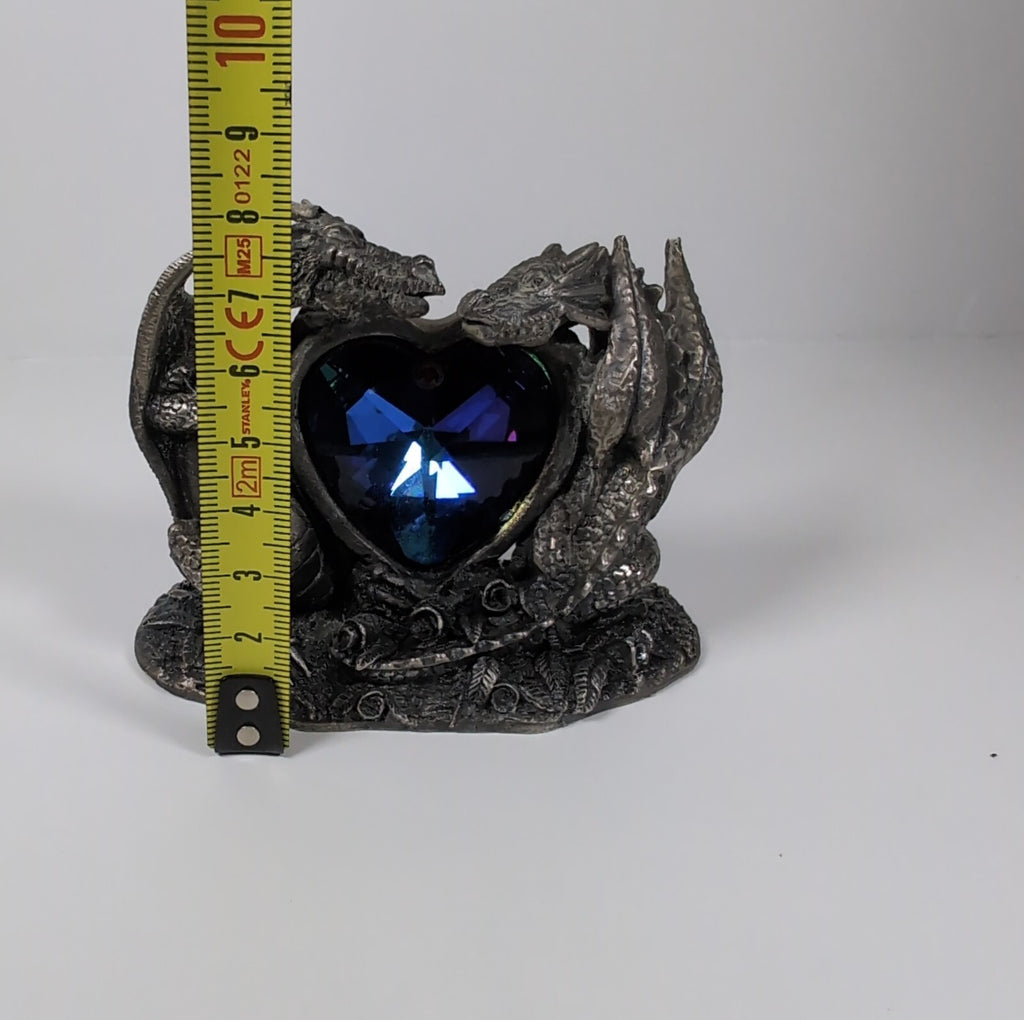 Myth & Magic Romancing The Dragon 3846 The Tudor Mint Pewter Metal Figure