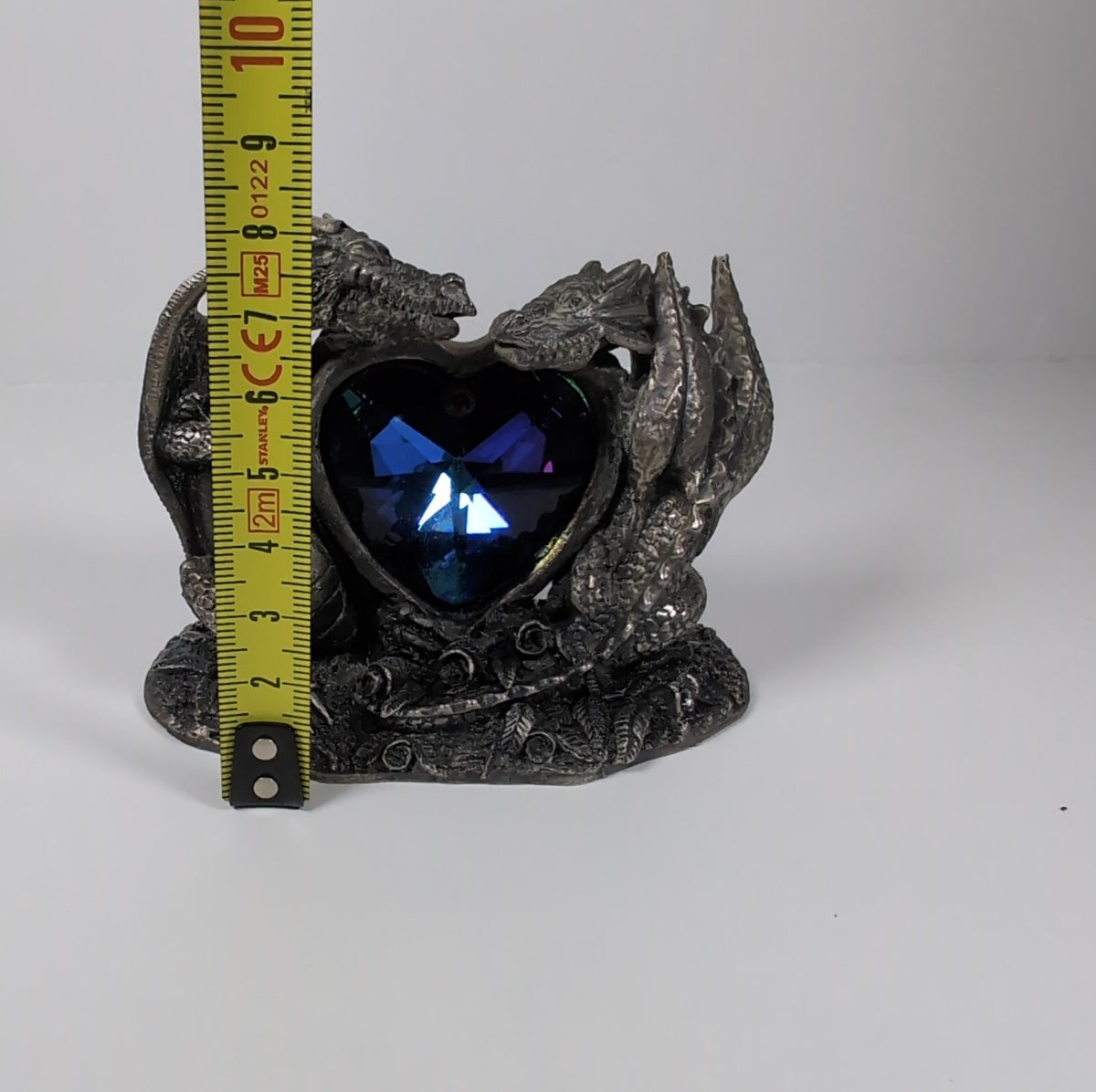 Myth & Magic Romancing The Dragon 3846 The Tudor Mint Pewter Metal Figure