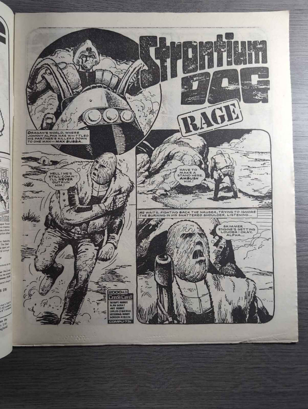 2000AD Prog 489 Featuring Judge Dread Comic Date 27th Sept 1986 Retro Comic