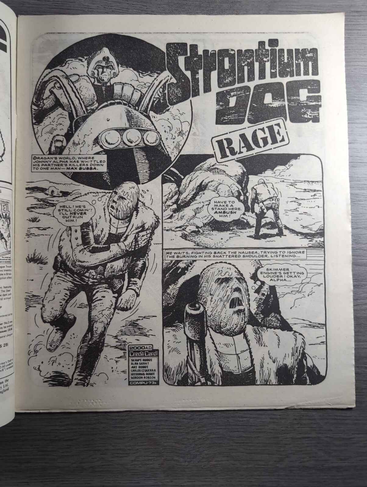2000AD Prog 489 Featuring Judge Dread Comic Date 27th Sept 1986 Retro Comic