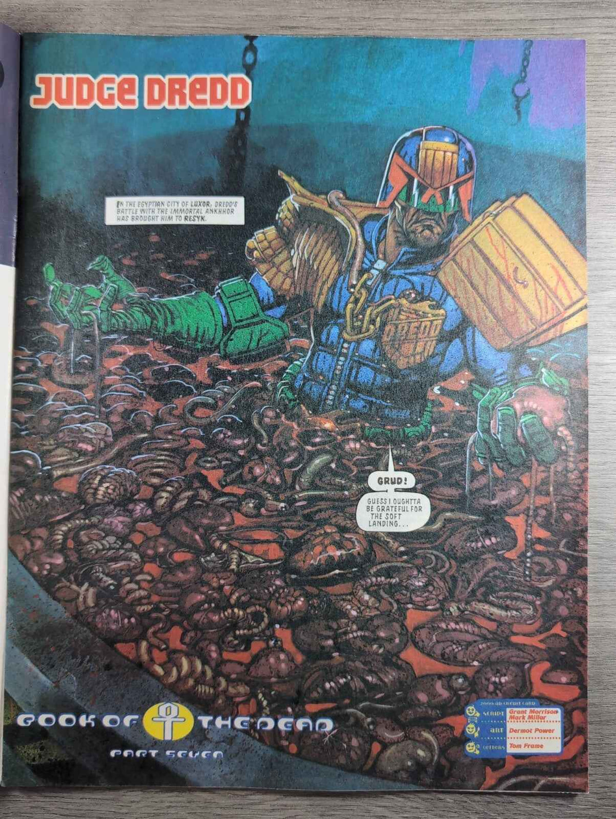 2000AD Prog 865 Featuring Judge Dredd Comic 11th Dec 1993 Vintage Retro Comic