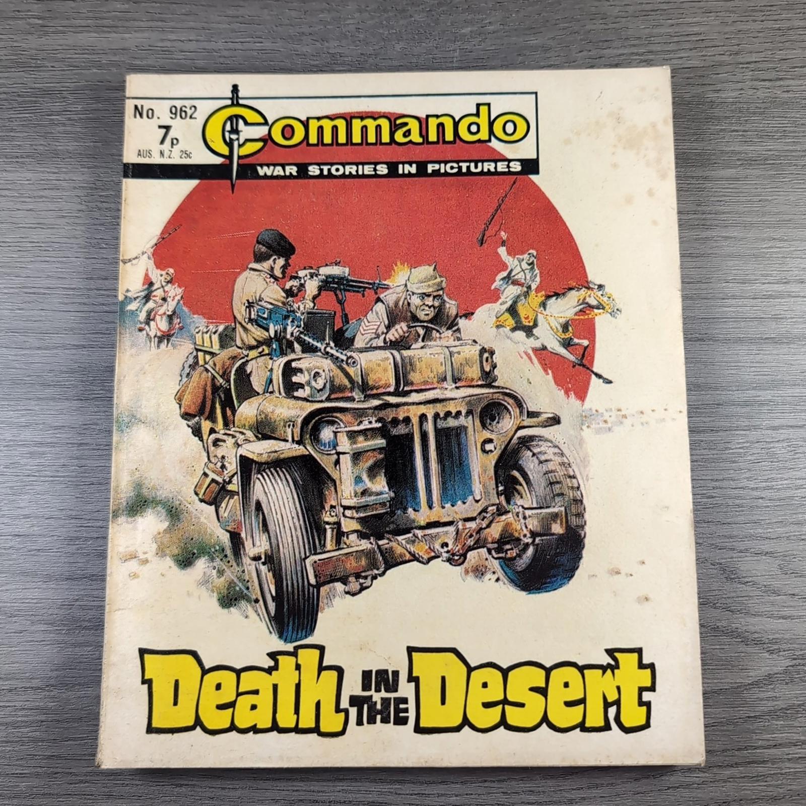 Commando Comic Issue Number 962 Death In The Desert