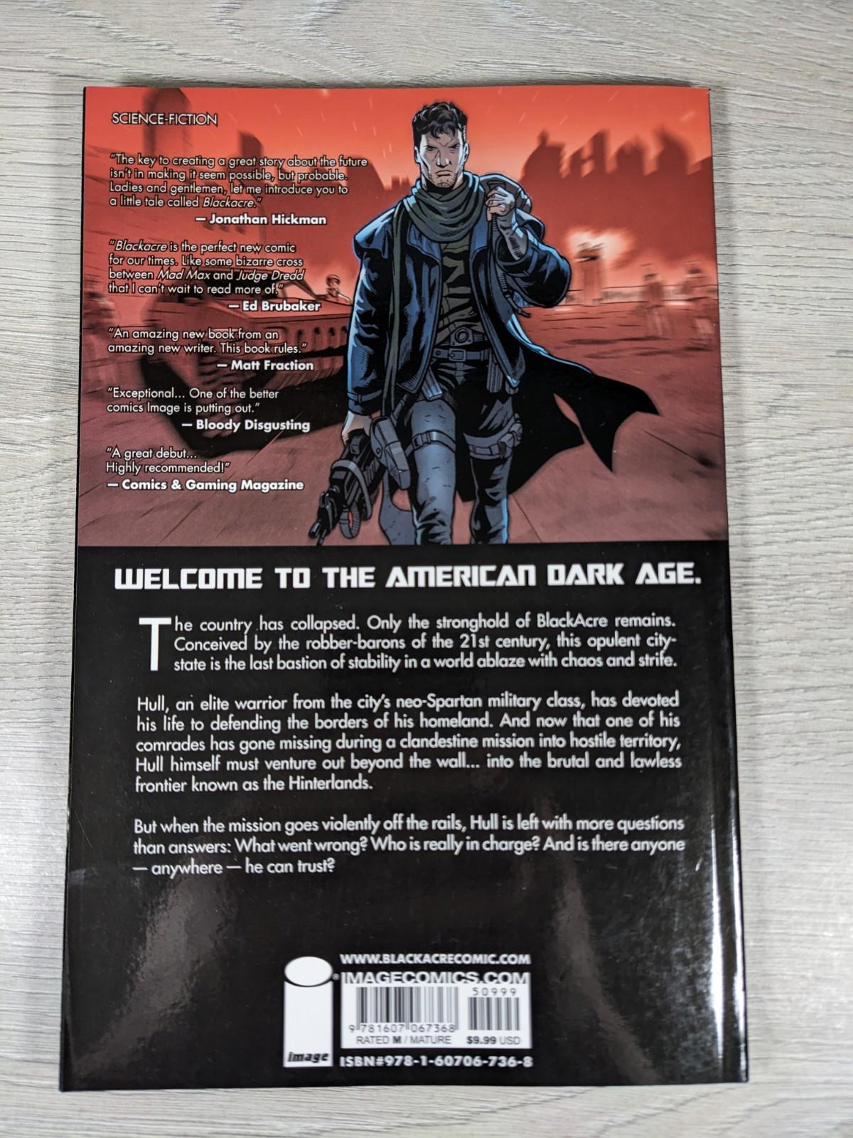 Image Comics Blackacre Volume 1 by Duffy Boudreau Paperback 2013 Graphic Novel