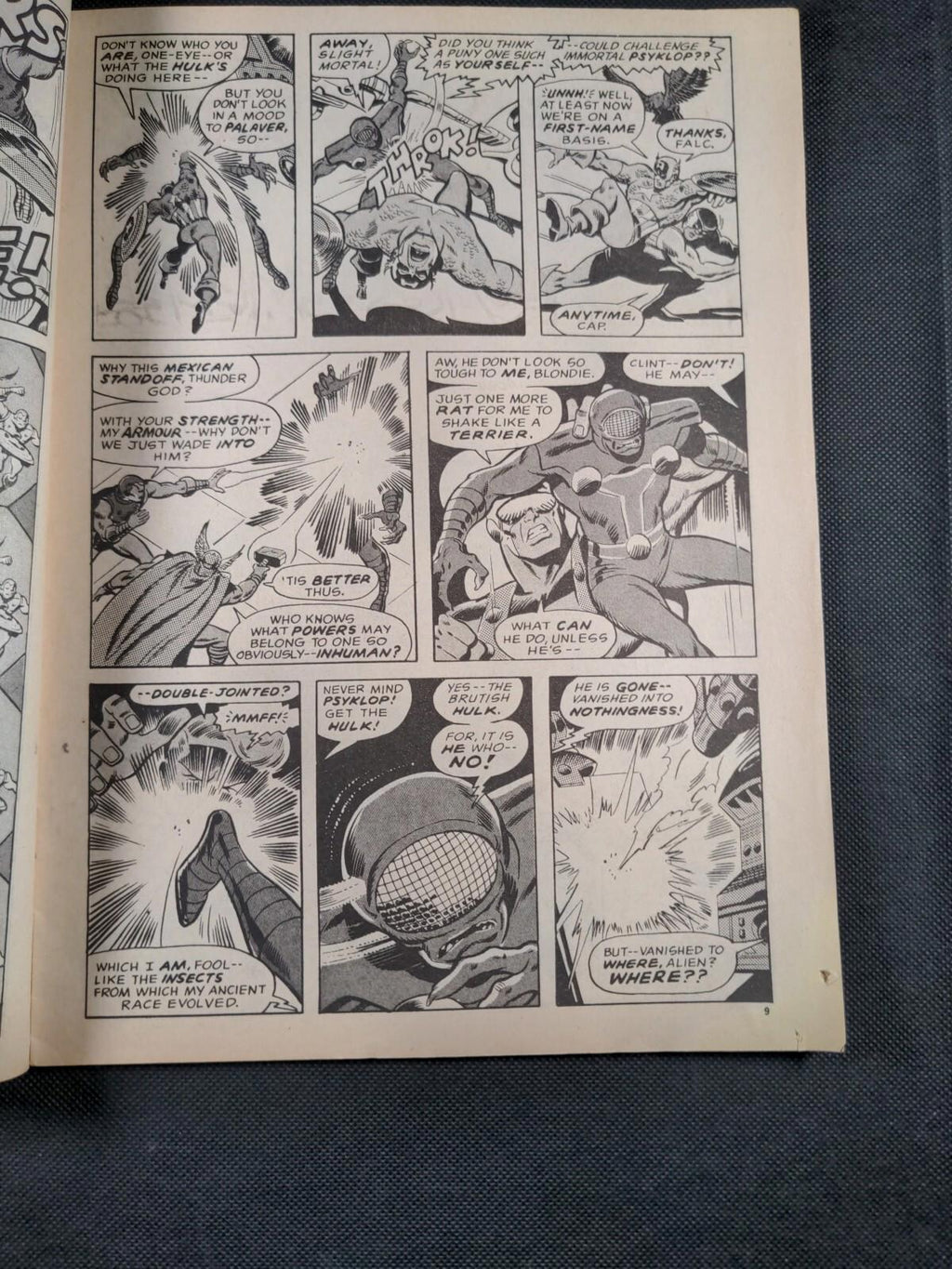 Mighty World of Marvel Issue No 124 February 1975 Marvel UK Vintage Comic - Retrorama UK