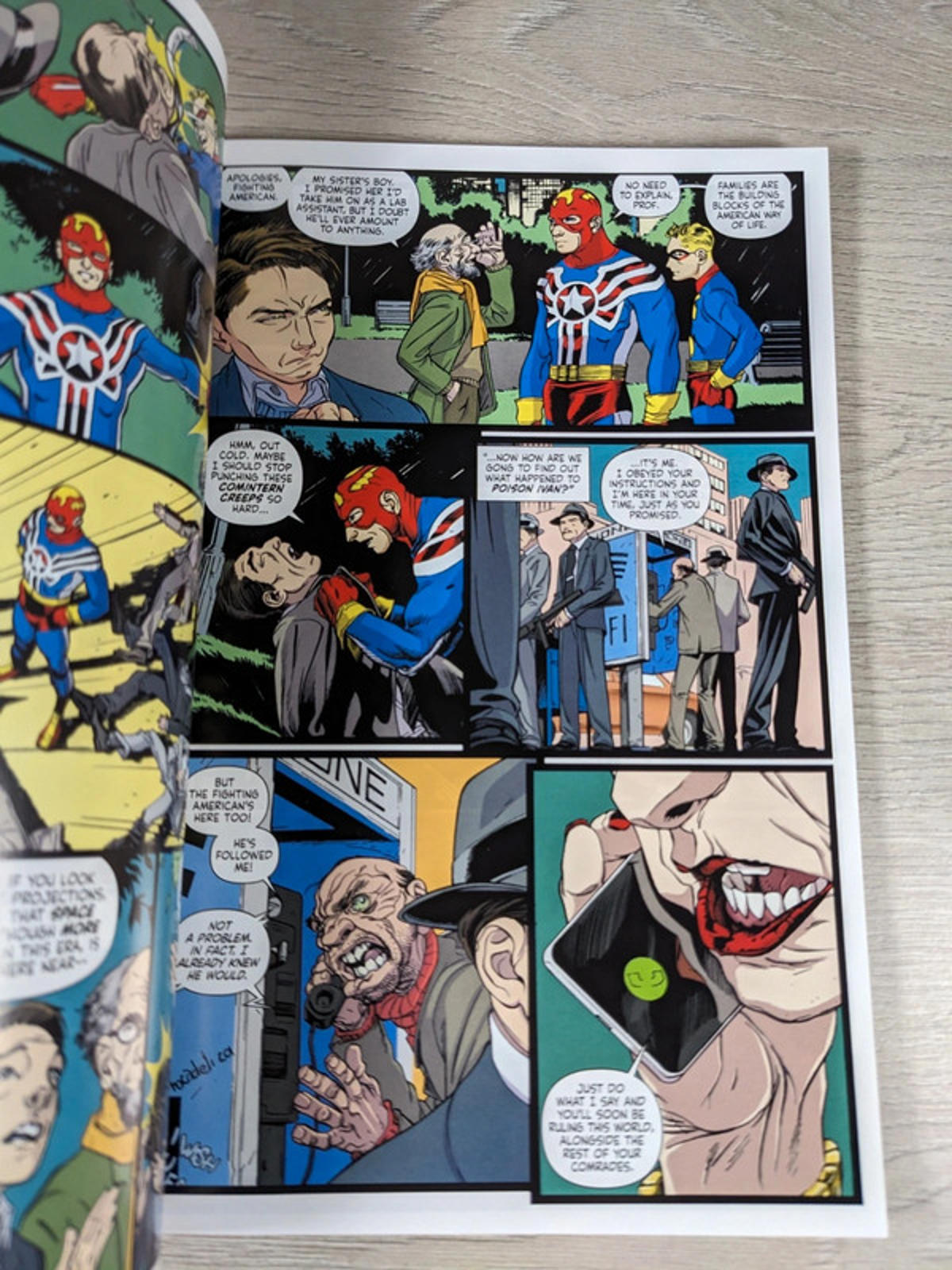 Titan Comics Fighting American Vol 1 Gordon Rennie Paperback 2018 Graphic Novel