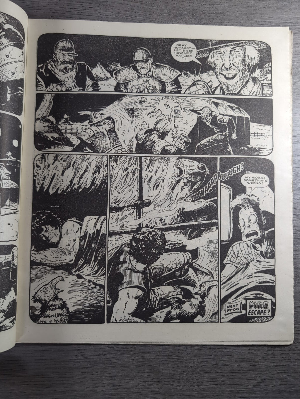 2000AD Prog 491 Featuring Judge Dread Comic 11th Oct 1986 Vintage Retro Comic