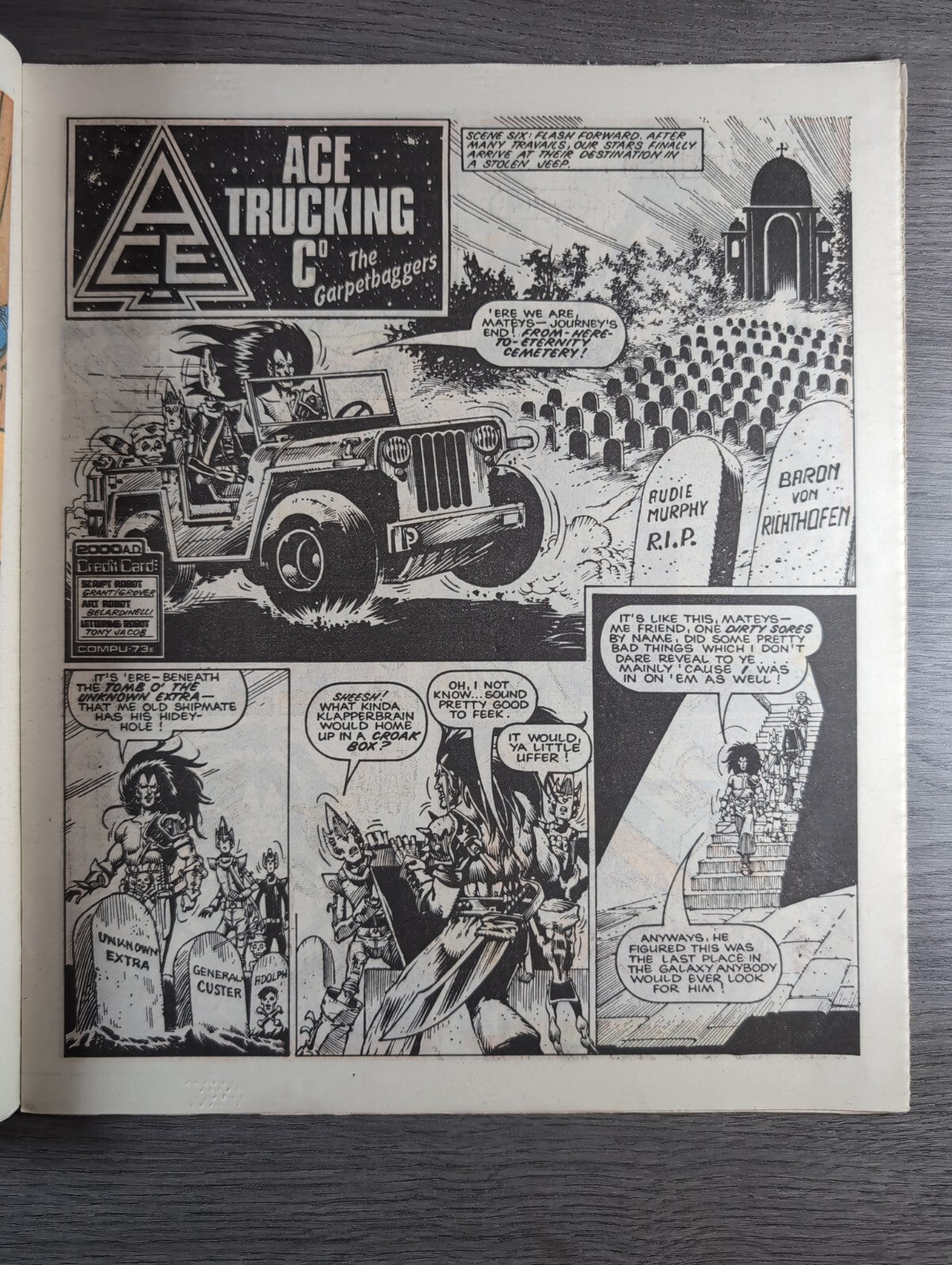 2000AD Prog 480 Featuring Juddge Dread Comic Date 26th July 1986 Vintage Comics