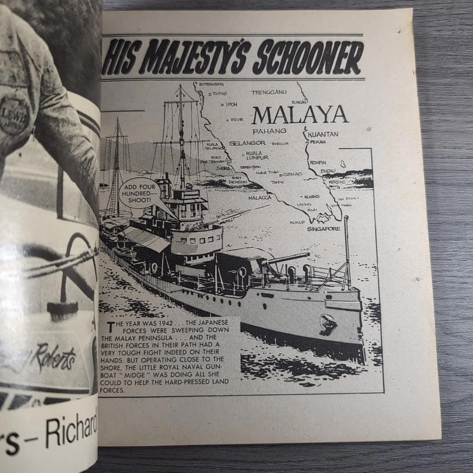 Commando Comic Issue Number 1218 His Majestys Schooner