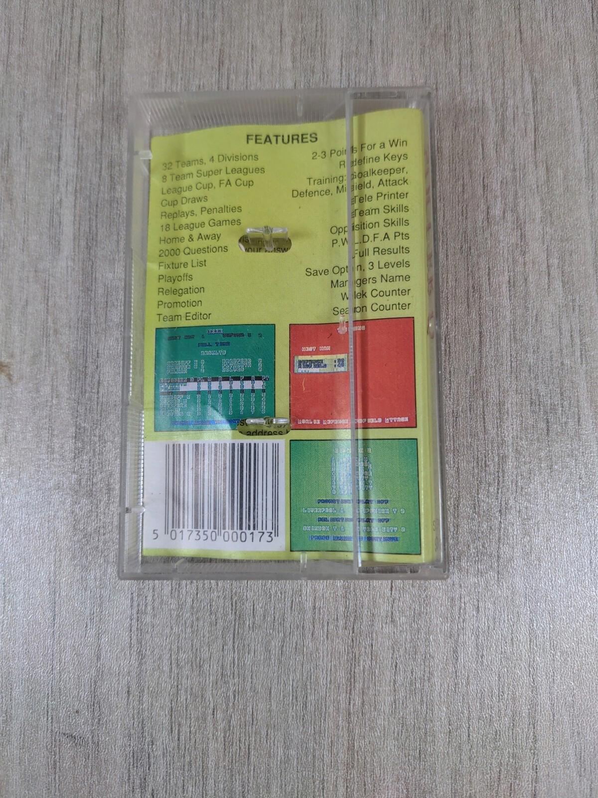 Soccer Q Quiz ZX Spectrum Game Cassette Tested & Working