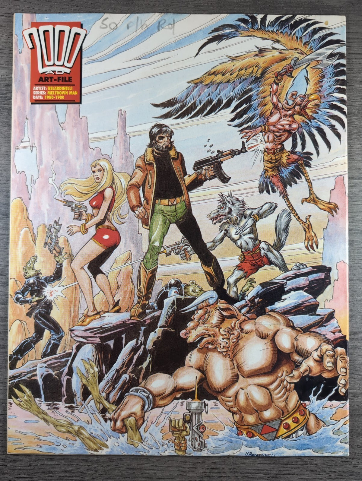 2000AD Prog 654 Featuring Judge Dread Comic 25th Nov 1989 Vintage Retro Comic - Retrorama UK