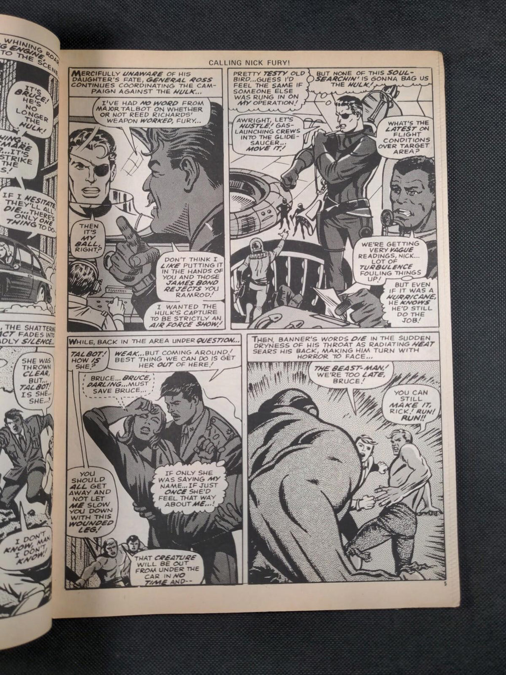 Mighty World of Marvel Issue No 54 October 1973  Marvel UK - Vintage Comic - Retrorama UK