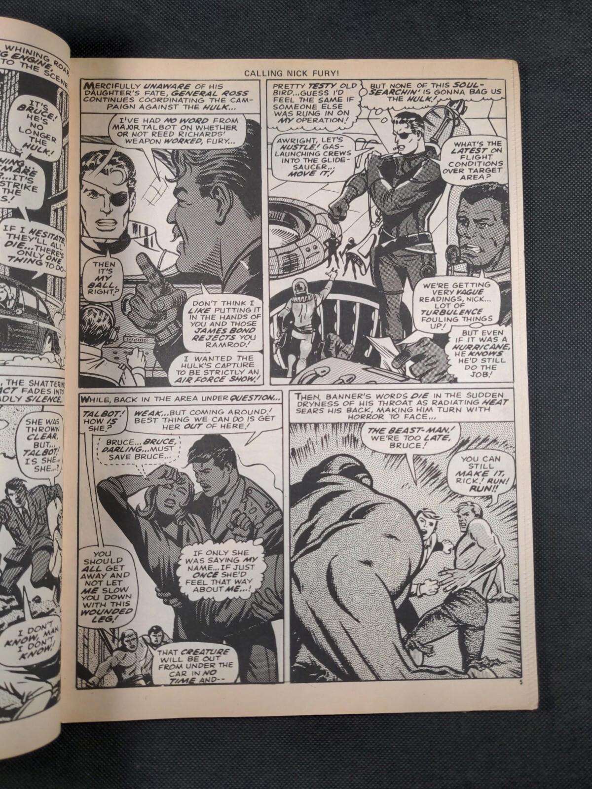 Mighty World of Marvel Issue No 54 October 1973  Marvel UK - Vintage Comic - Retrorama UK