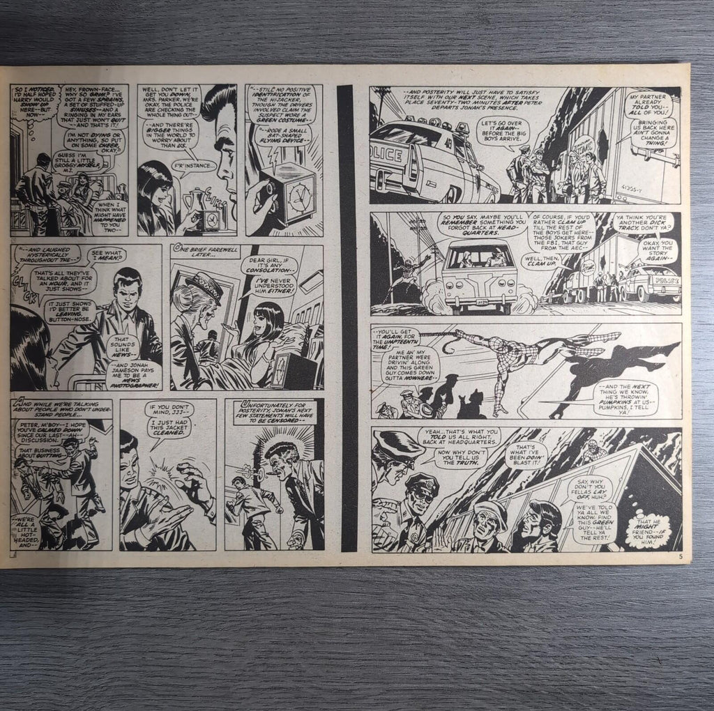 Super Spider-Man With The Super Heroes No. 186 Marvel Comics 1st September 1976