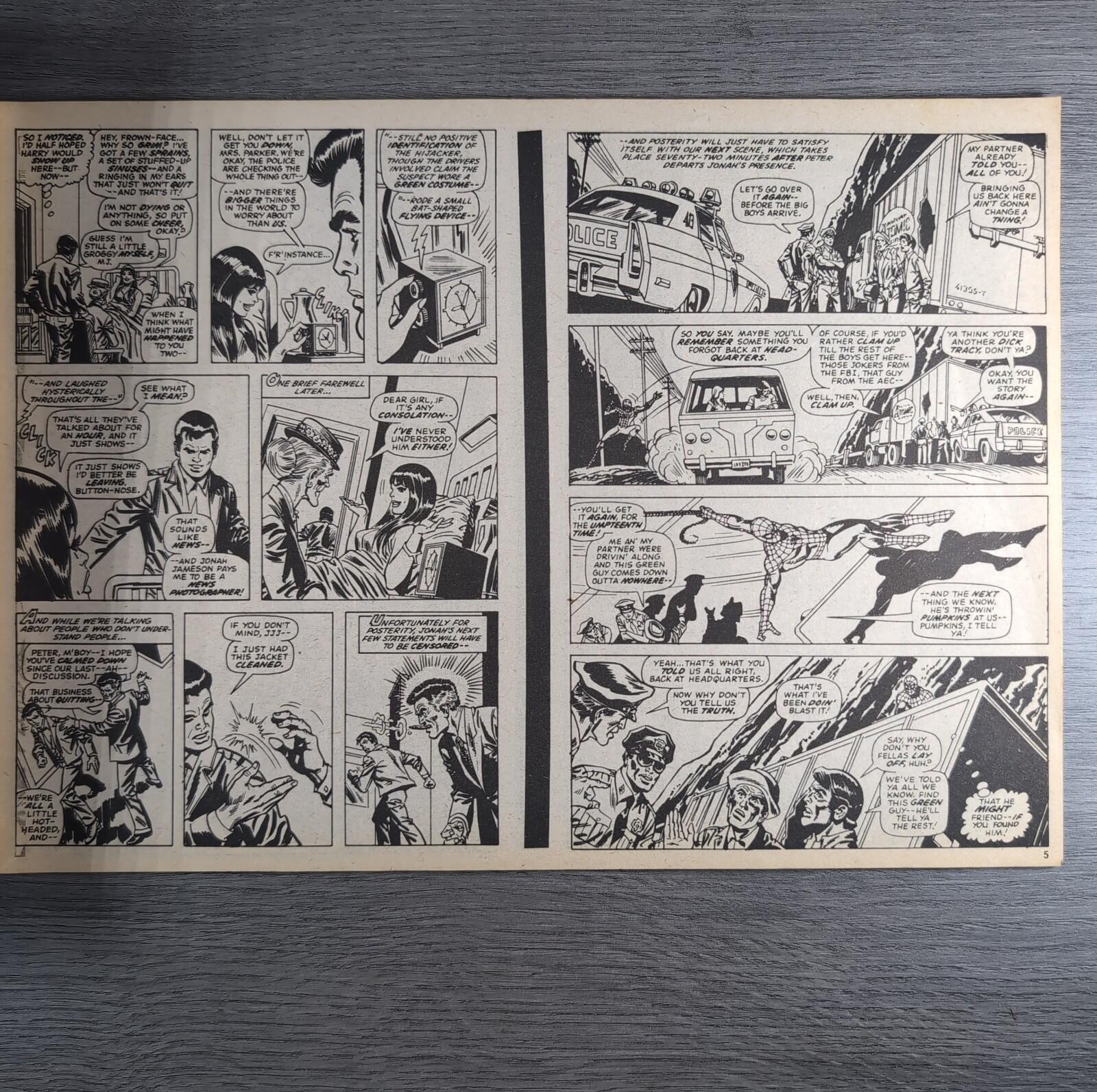 Super Spider-Man With The Super Heroes No. 186 Marvel Comics 1st September 1976