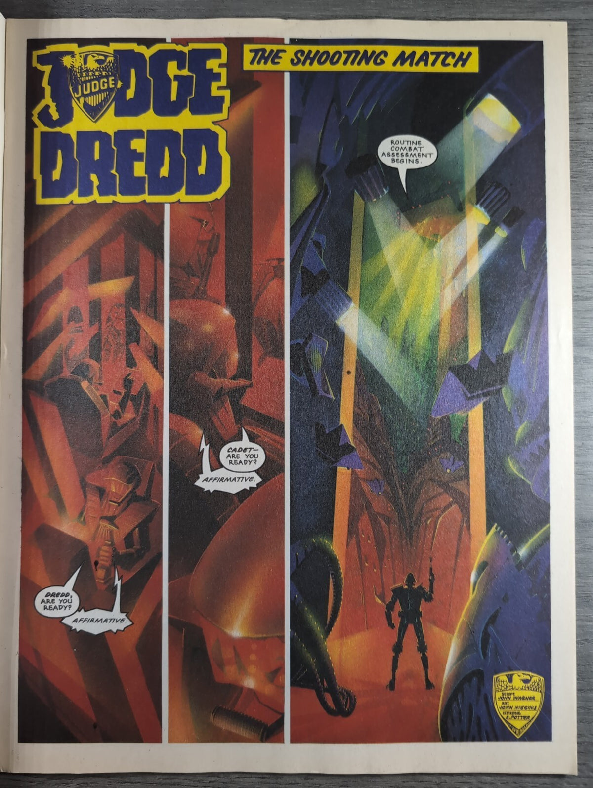 2000AD Prog 650 Featuring Judge Dread Comic 28th Oct 1989 Vintage Retro Comic - Retrorama UK