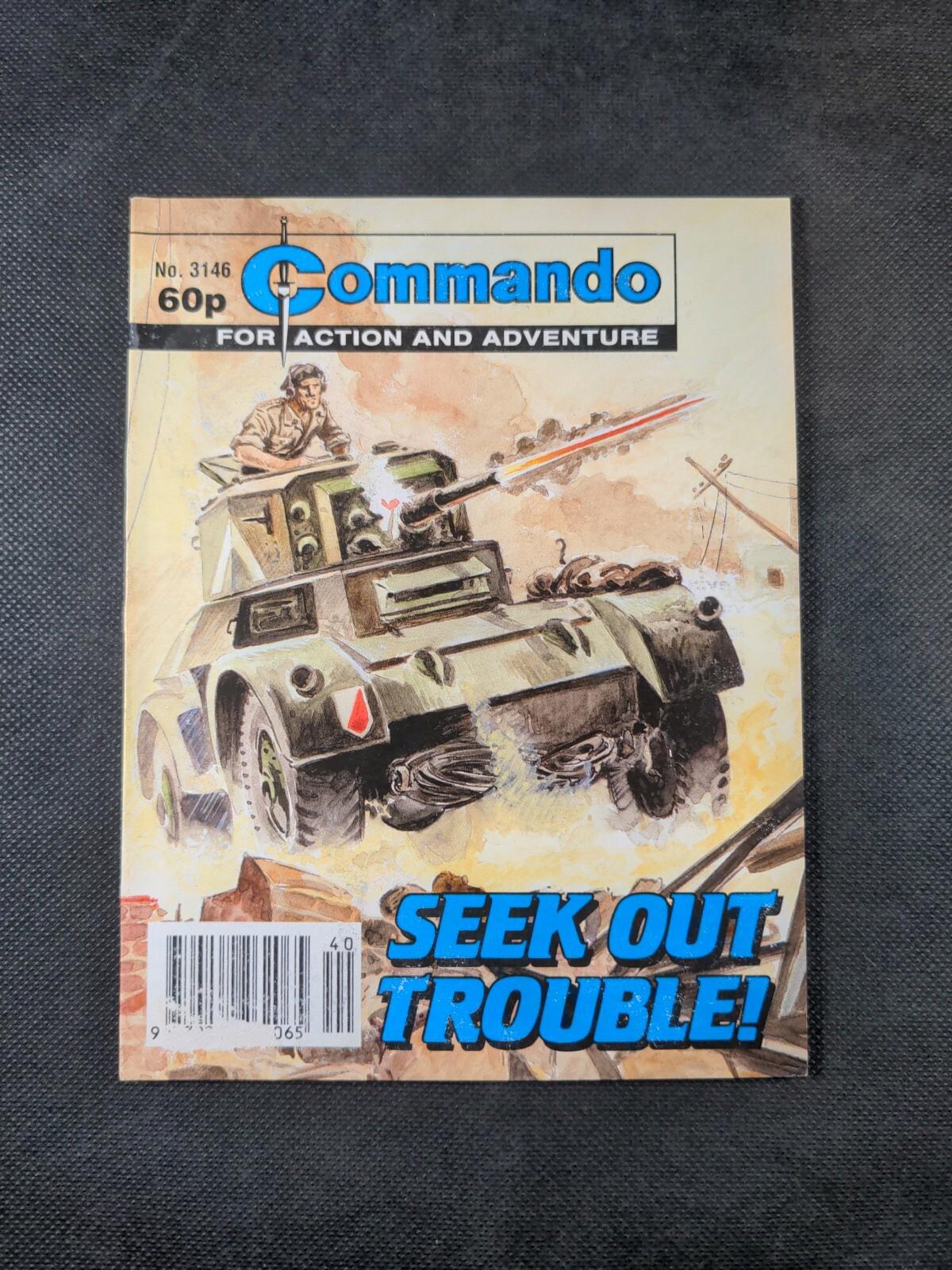Commando Comic Issue Number 3146 Seek Out Trouble!