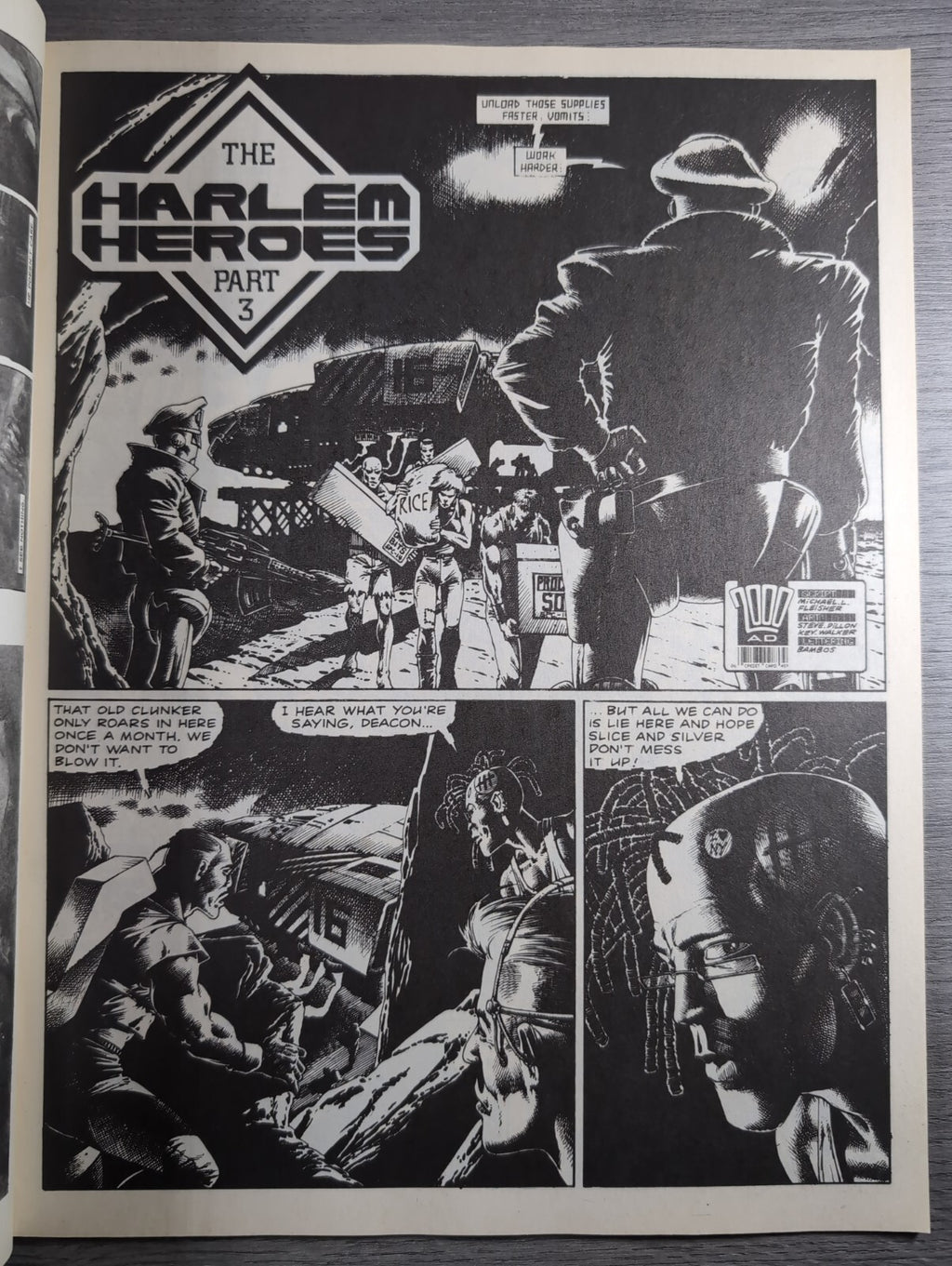 2000AD Prog 673 Featuring Judge Dredd Comic 7th April 1990 Vintage Retro Comic