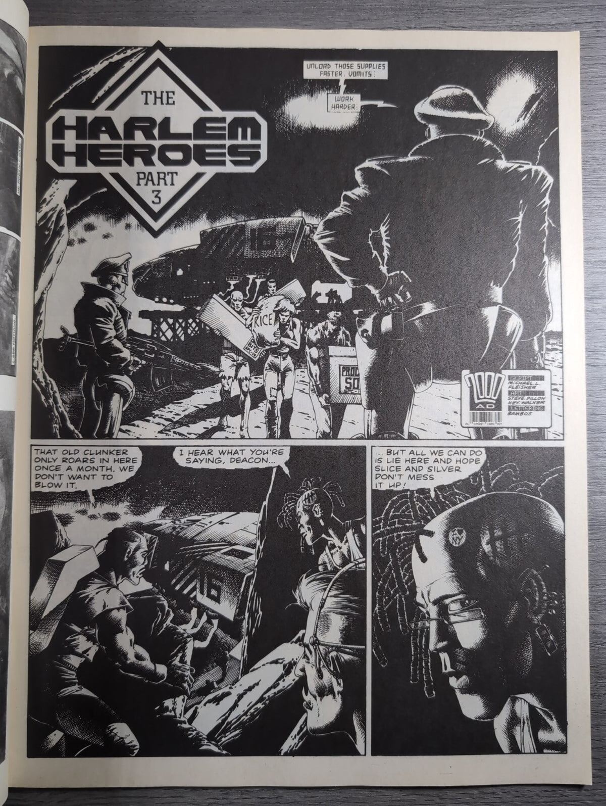 2000AD Prog 673 Featuring Judge Dredd Comic 7th April 1990 Vintage Retro Comic