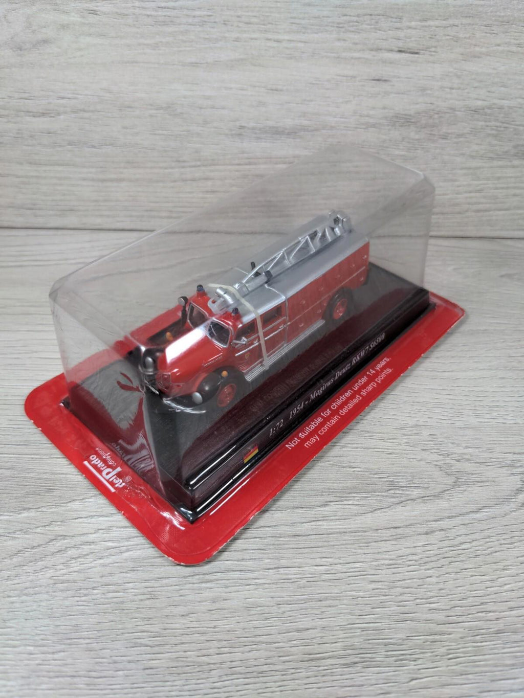 Del Prado Fire Engines of the World 1954 Magirus Deutz RKW7 S6500 1:72 Scale