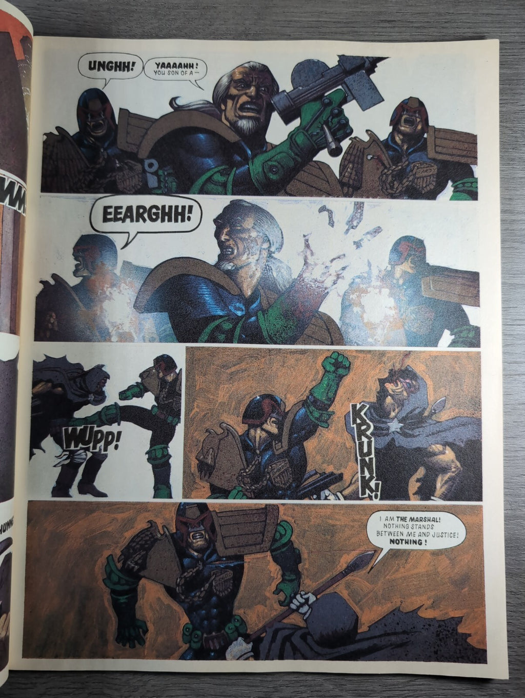 2000AD Prog 801 Featuring Judge Dredd Comic 19th Sept 1992 Vintage Retro Comic
