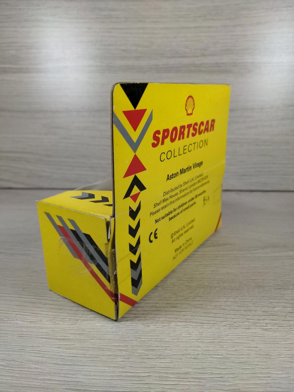 Shell Garage Sports Car Collection Aston Martin Virage Dicast Car Vintage Retro - Retrorama UK