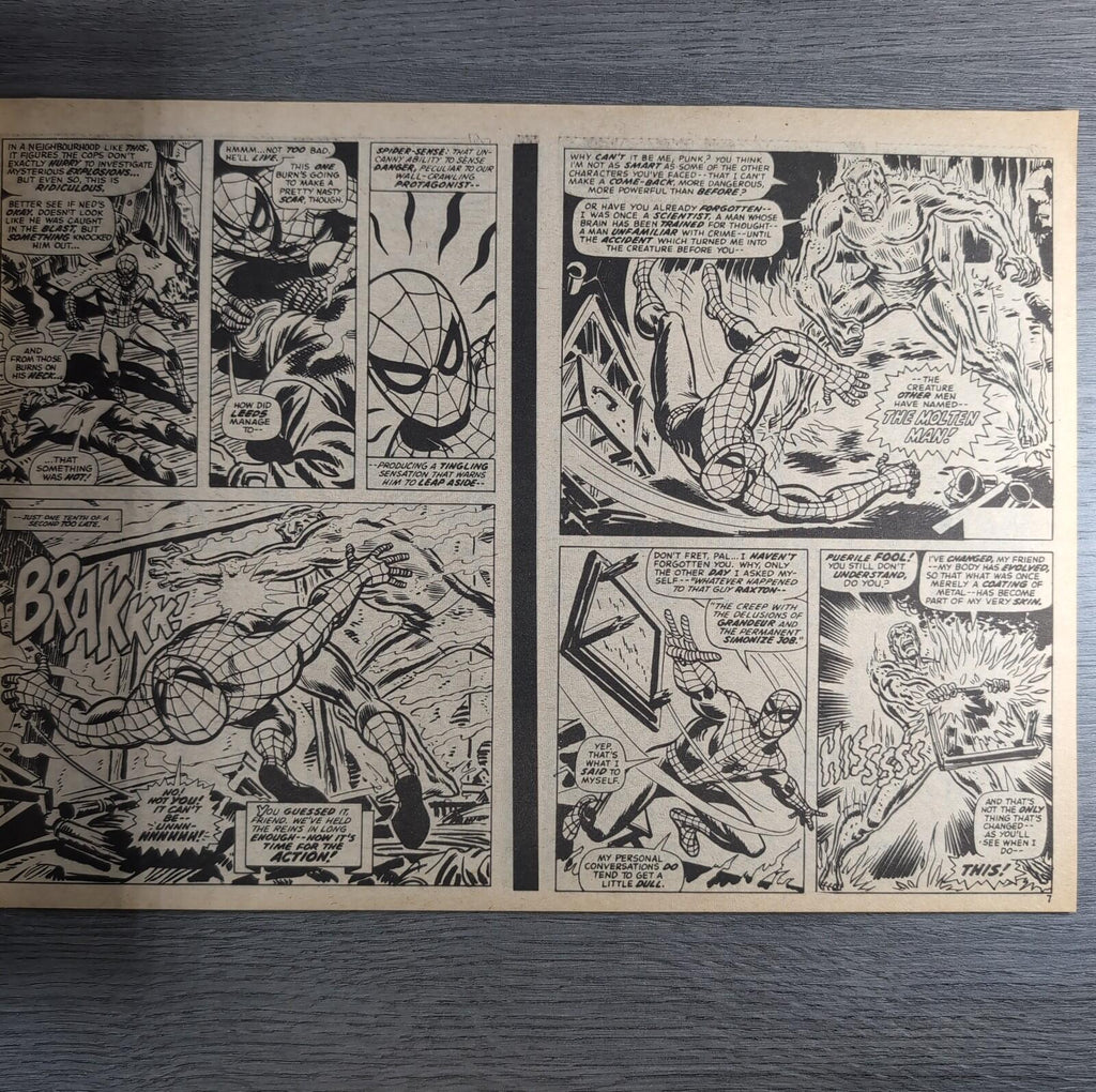 Super Spider-Man With The Super Heroes No. 181 Marvel Comics 26th July 1976