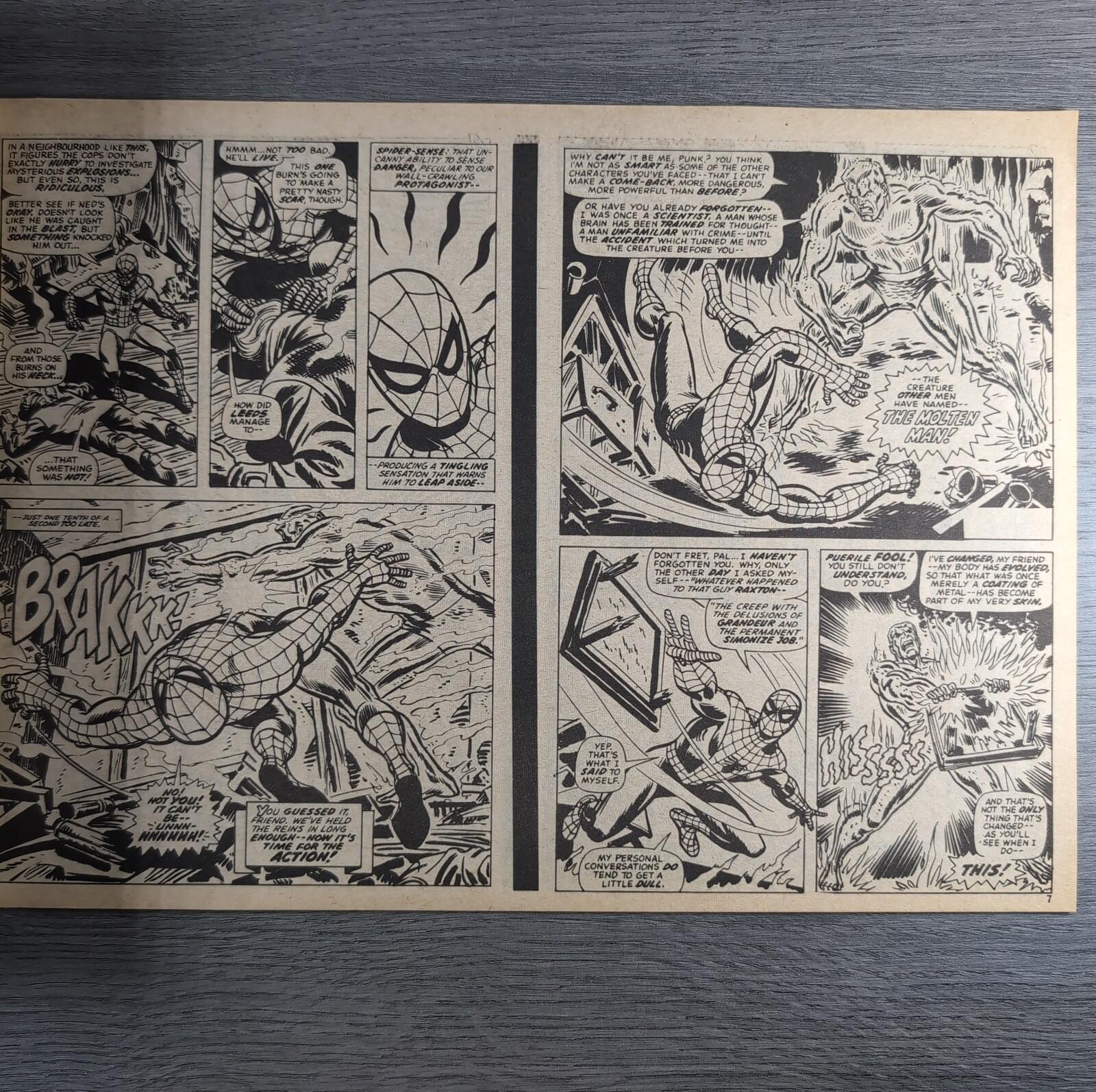 Super Spider-Man With The Super Heroes No. 181 Marvel Comics 26th July 1976