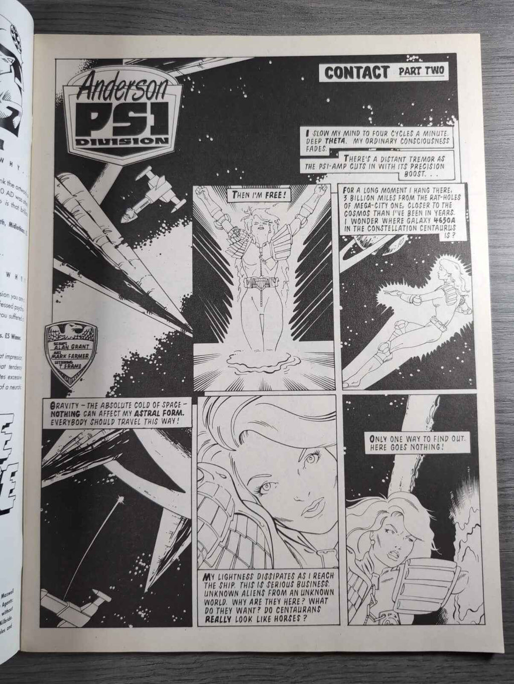 2000AD Prog 608 Featuring Judge Dread Comic 7th Jan 1989 Vintage Retro Comic