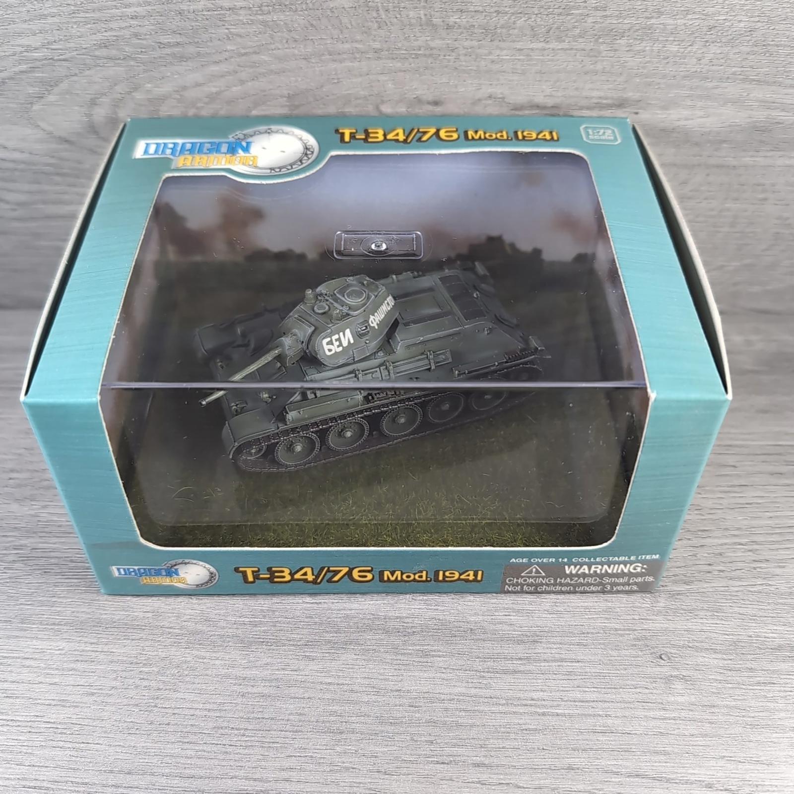 Dragon Armor T-34/76 Mod. 1941 Eastern Front 1941 1:72 Scale Model 60150