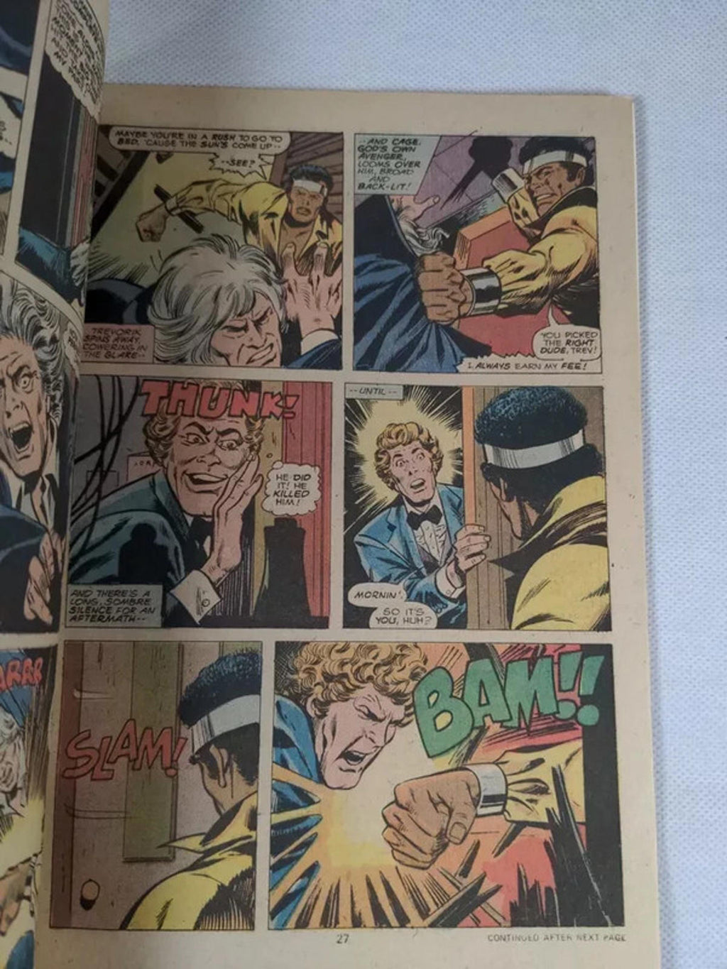 Marvel Comics Luke Cage Power Man #26 August 1975 - Vintage Comic