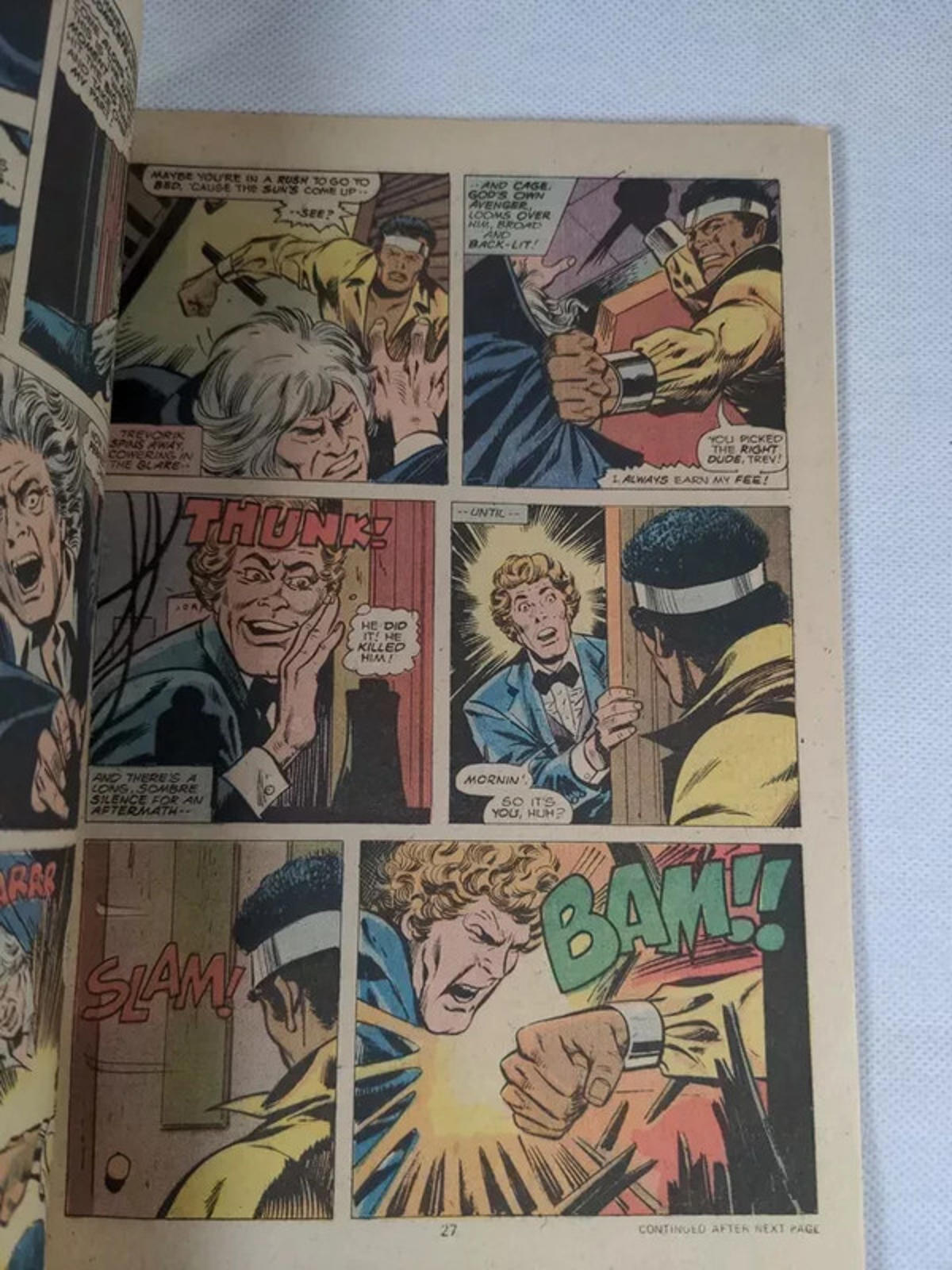 Marvel Comics Luke Cage Power Man #26 August 1975 - Vintage Comic