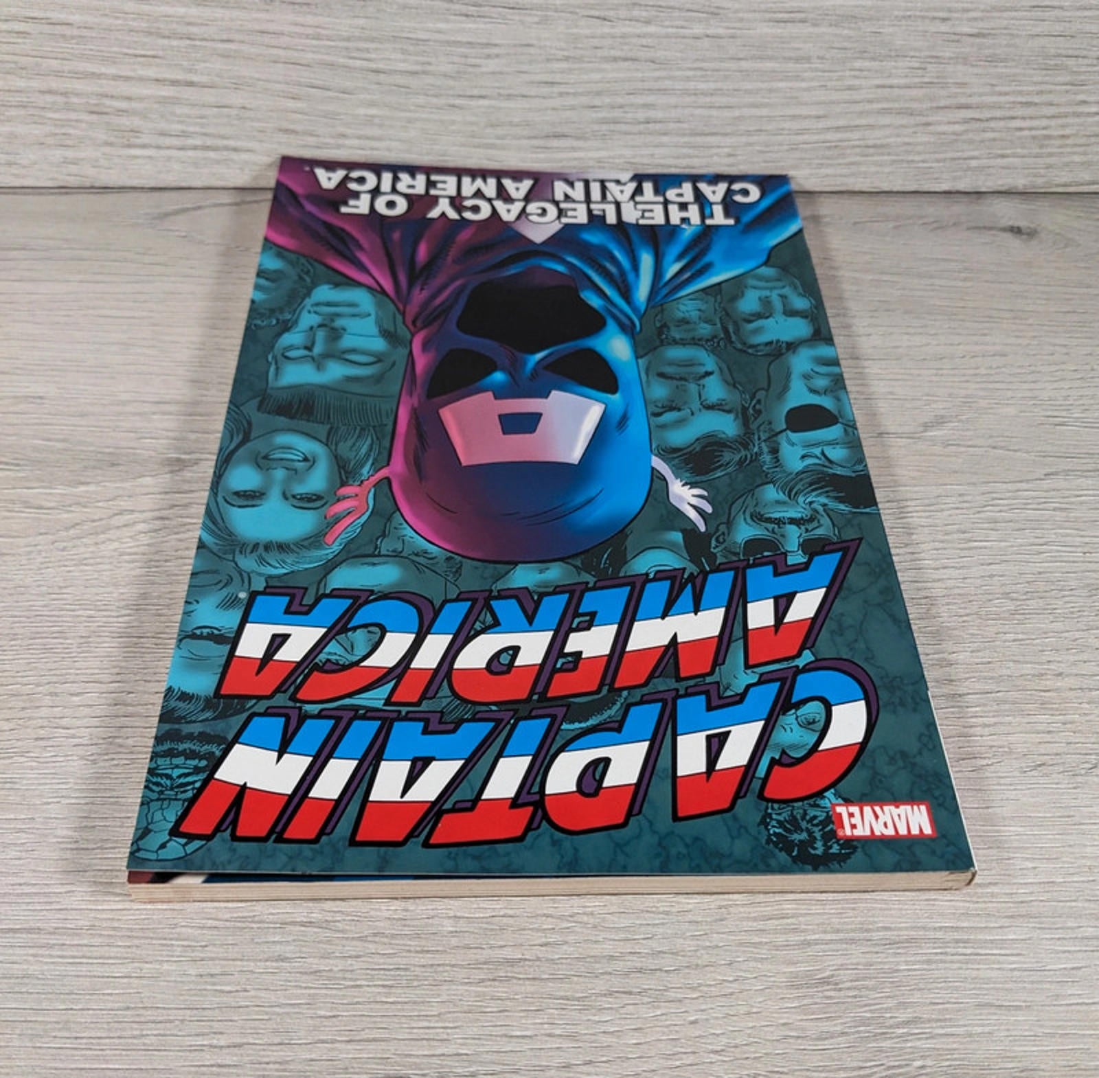 Captain America: The Legacy Of Captain America by Joe Simon Marvel Comic Book