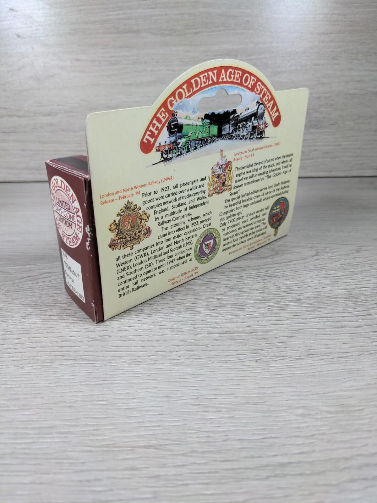 Lledo The Golden Age of Steam 1920 Model T Ford Van 6118 L & SW Railway