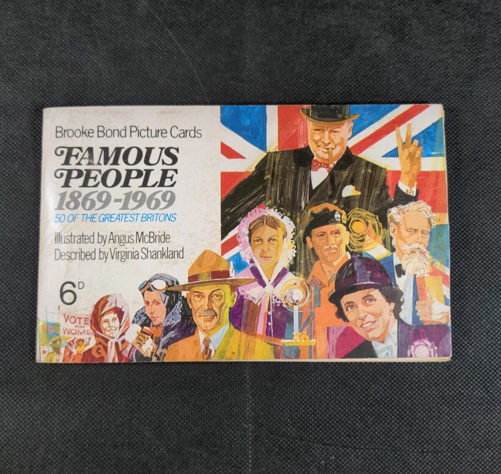 Brooke Bond Tea Famous People 1869-1969 Picture Card Album Complete Set