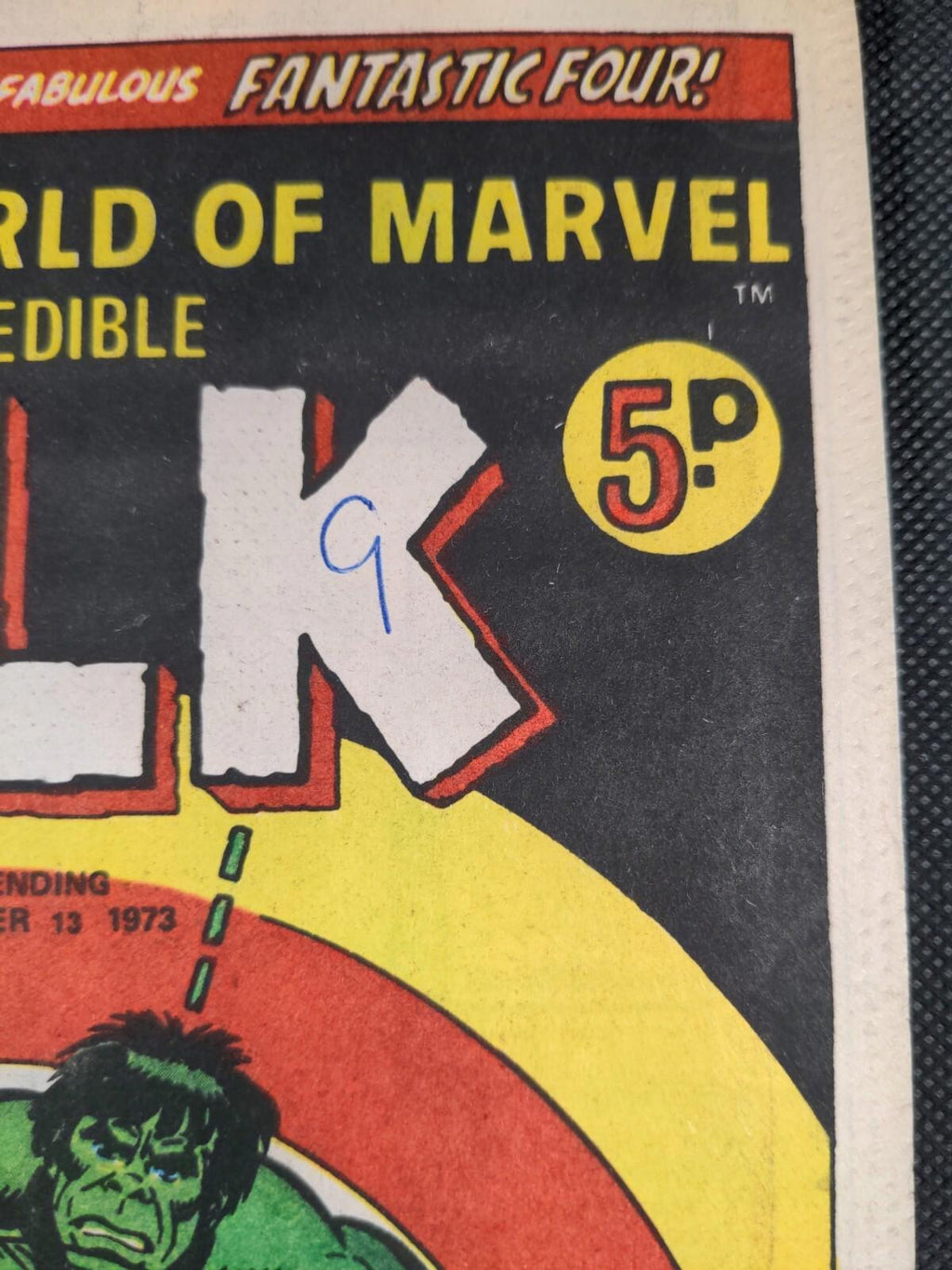 Mighty World of Marvel Issue No 54 October 1973  Marvel UK - Vintage Comic - Retrorama UK