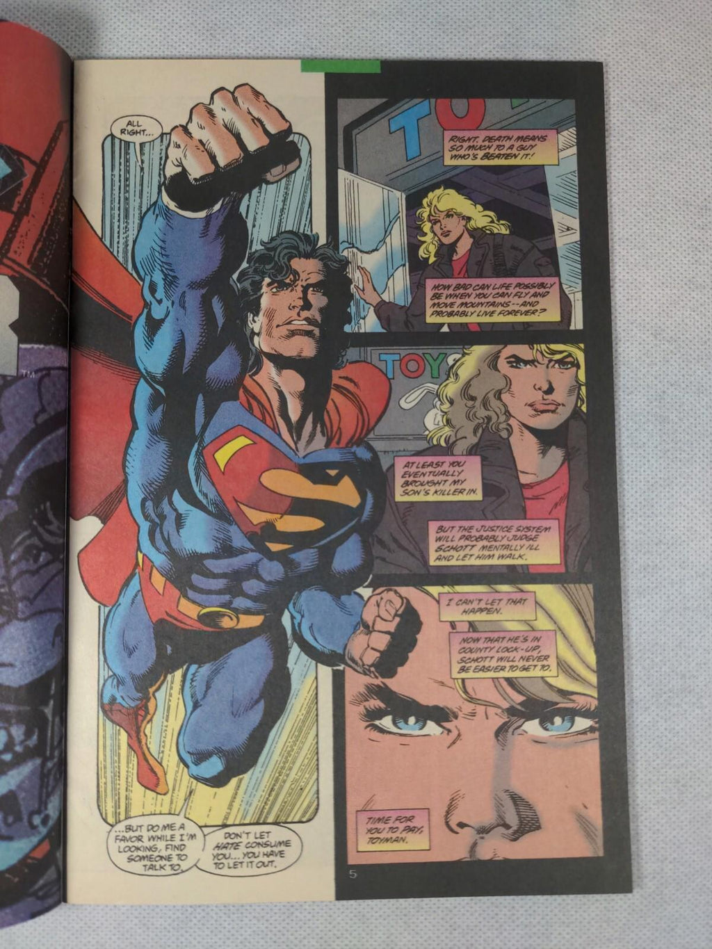 DC Comics Superman #85 January 1994 Vintage Comic