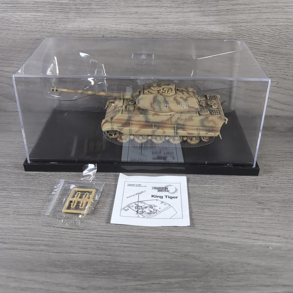 Dragon Armor Kingtiger Posrche Turrer w/Zimmerit sPzABT 501  1:72 Scale Model