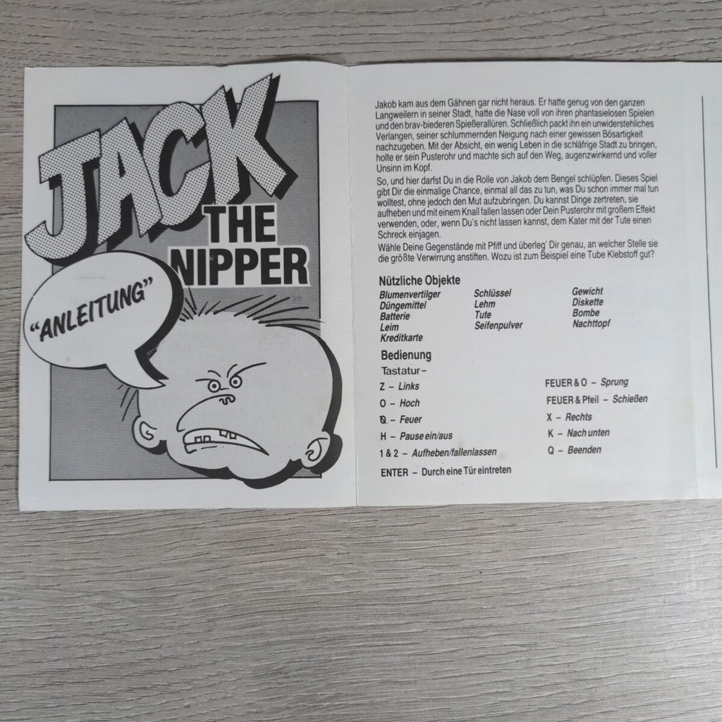 Jack The Nipper ZX Spectrum 48K 128K Game Cassette Gremlin Tested & Working
