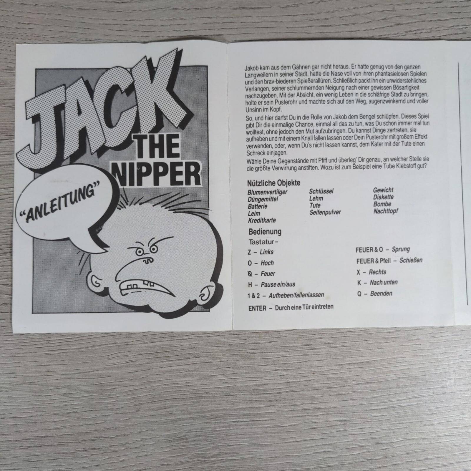 Jack The Nipper ZX Spectrum 48K 128K Game Cassette Gremlin Tested & Working